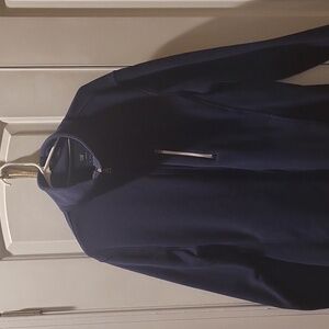 Men's Navy Windbreaker Jacket